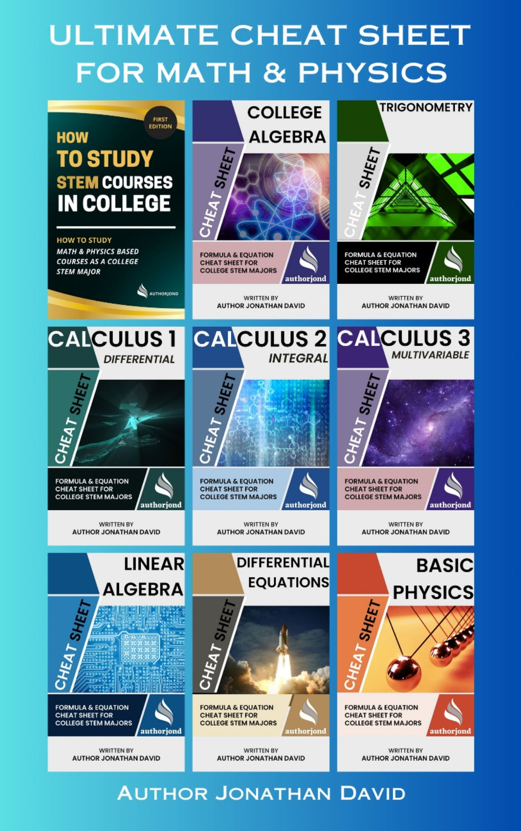 The Ultimate Cheat Sheet for Math & Physics