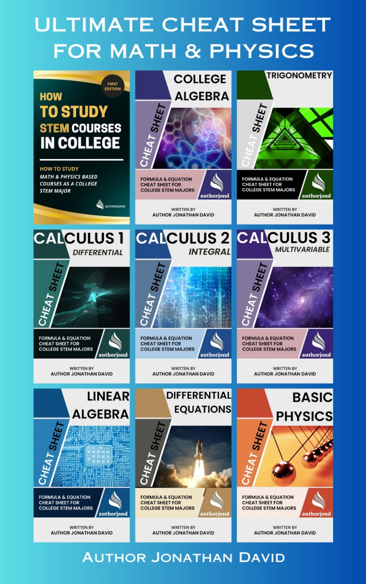 The Ultimate Cheat Sheet for Math & Physics